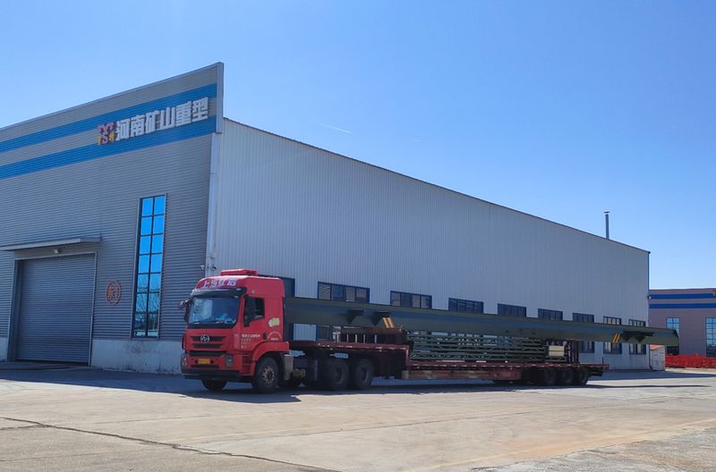 電動(dòng)葫蘆門式起重機(jī) MHxh5t17.9m 制作完成，發(fā)往南京交付客戶使用