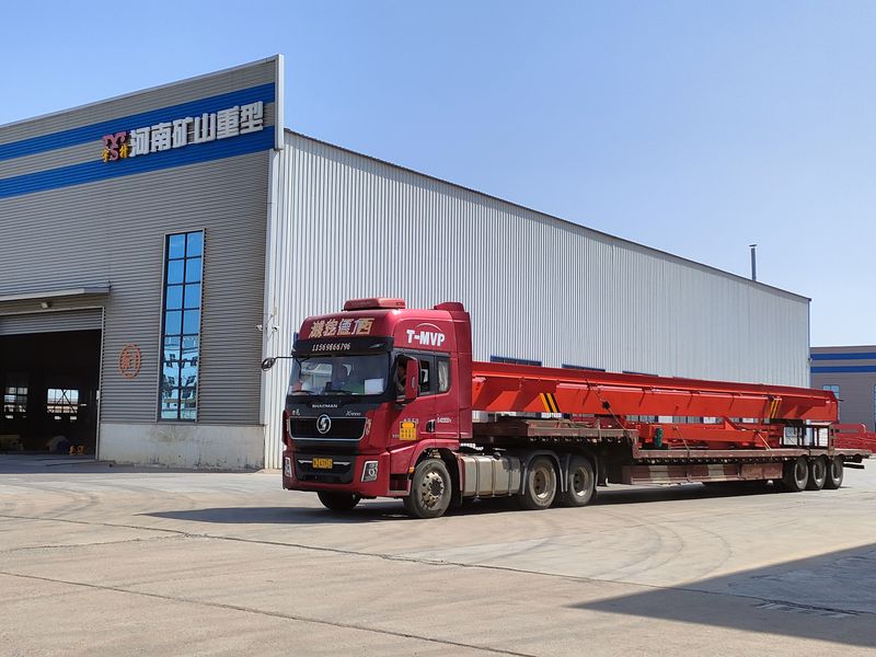 電動(dòng)葫蘆門式起重機(jī)  MHxh10t—14m 外懸3.5/1.5m 制作完成，發(fā)往青海交付客戶使用